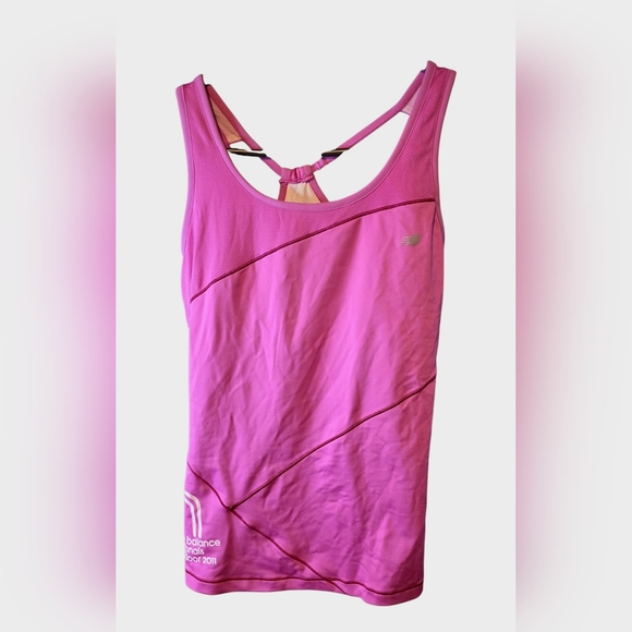 New Balance Pink Performance Tank - Picture 2 of 5